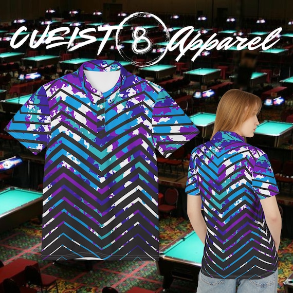 Team Jersey Polo (AOP). Full custom printing of team and player names.