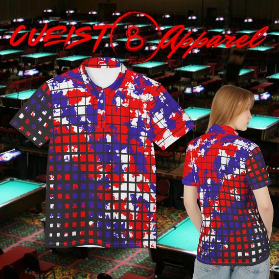 Team Jersey Polo (AOP). Full custom printing of team and player names. Choose Camo Colors.