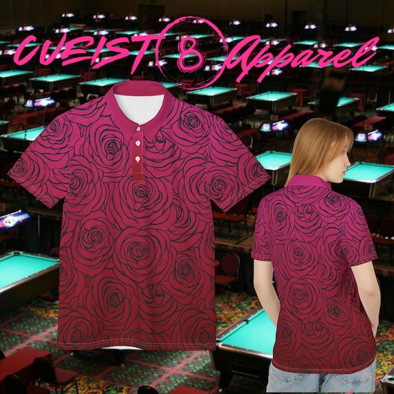 Team Jersey Polo (AOP). Full custom printing of team and player names.
