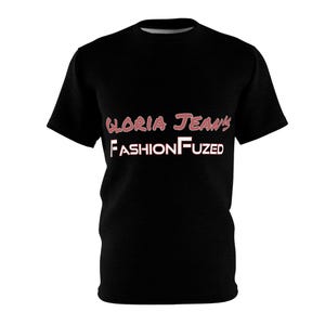 Gloria Jean&#39;s Fashion Fuzed Logo Front Unisex Tee