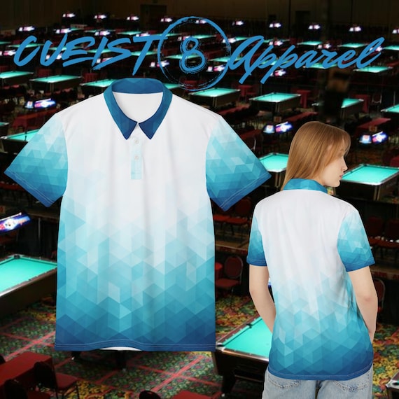 Team Jersey Polo (AOP). Full custom printing of team and player names.