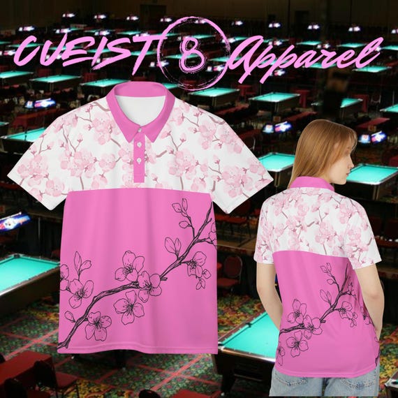 Team Jersey Polo (AOP). Full custom printing of team and player names.