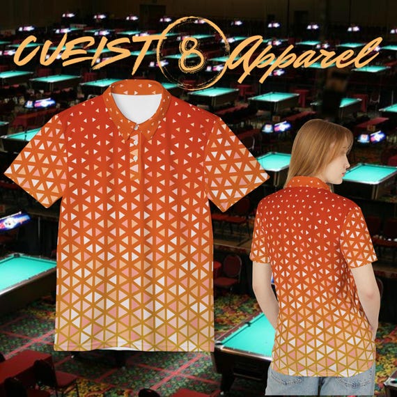 Team Jersey Polo (AOP). Full custom printing of team and player names.