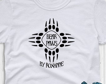 Bear Paws by Roxanne Logo Graphic T-shirt