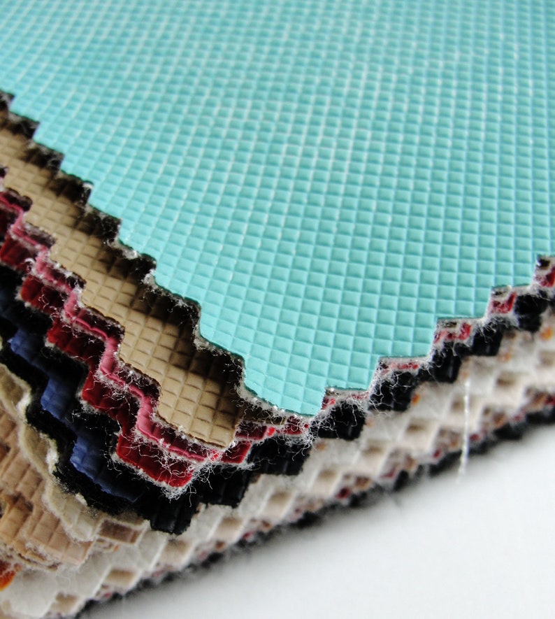 32 Pieces of Fake Leather Catalog Colorful Textured Embossed Etsy