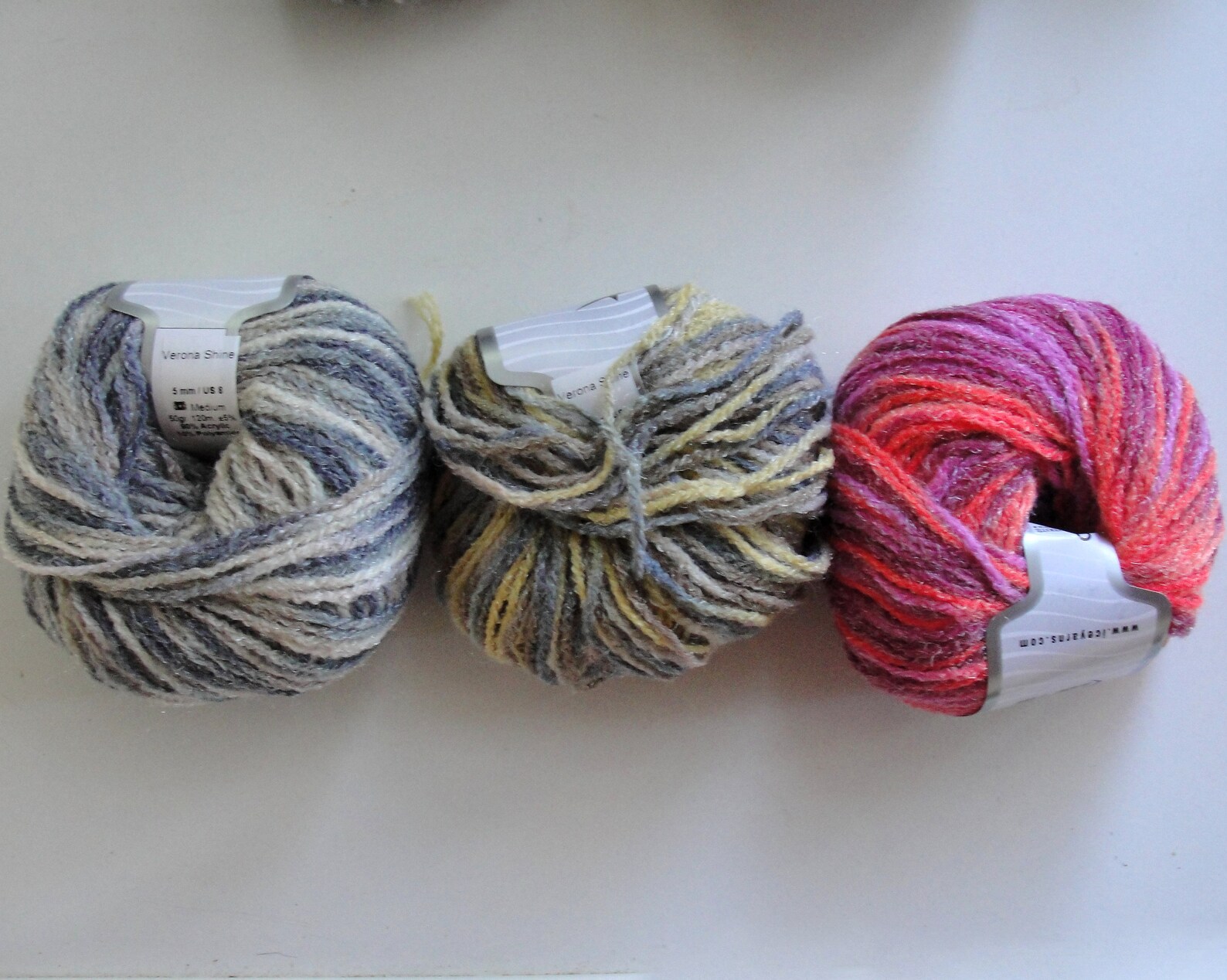 10 Skeins of Acrylic/ Polyamide Mix Yarn Medium Weight Yarn Etsy