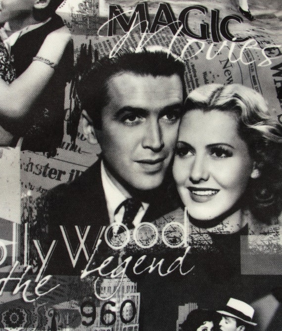 Alte Hollywood Filme Gedruckt Baumwollstoff Stuck Chrysler Etsy