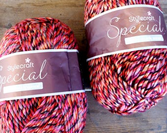 Stylecraft Aran Yarn: Silver Birch, Acrylic Wool Blend (2 x 400g)