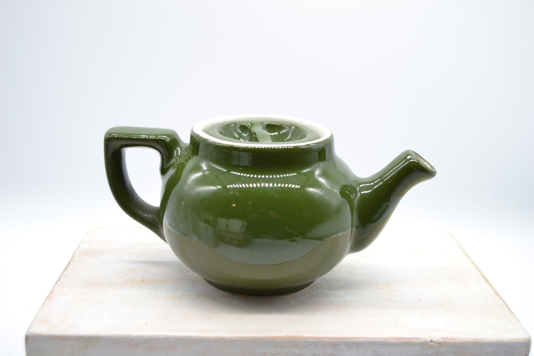 Vintage Green Hall Teapot Single Serve Restaurant Ware Teapot 1960's Etsy