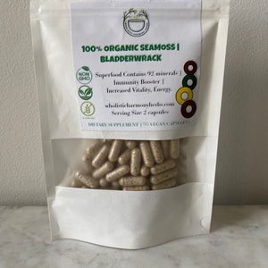 Seamoss & Bladderwrack Capsules- 90 ct