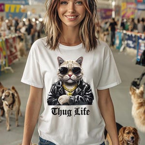 Thug Life Kot W Odcieniach Okulary Przeciwsłoneczne Png Zabawne