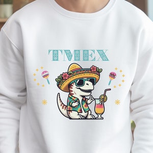 Dino-sweater | Unisex dinosaurustrui, T-Rex-trui cadeau voor dinosaurusliefhebbers, leuke en gezellige kleding voor volwassenen