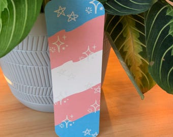 Transgender Pride Flag Bookmark