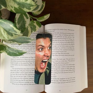 Dean Winchester Bookmark-Supernatural, Funny Dean Winchester Bookmark, Supernatural Bookmark, Supernatural Gift