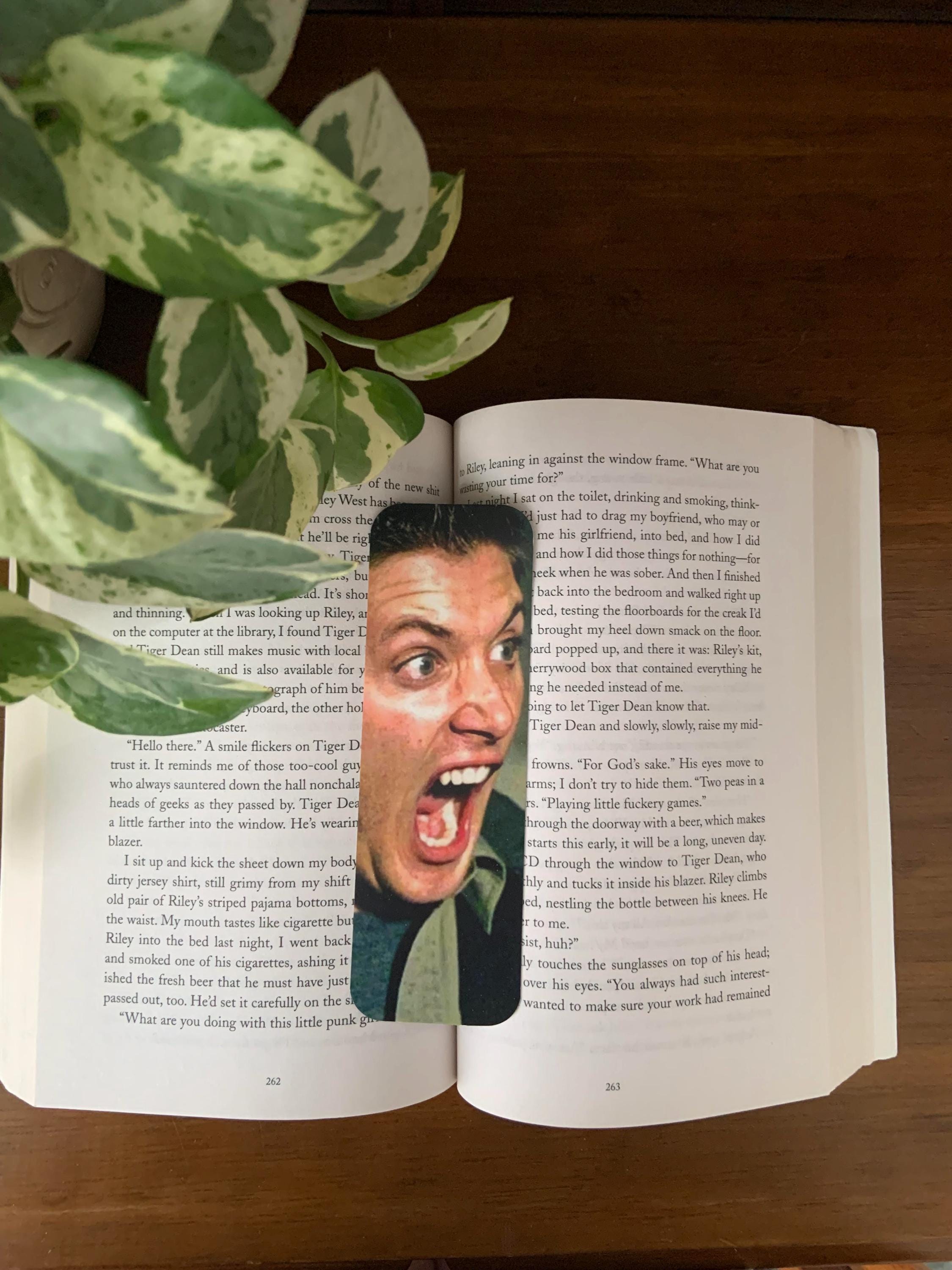 Dean Winchester Bookmark-Supernatural, Funny Dean Winchester Bookmark, Supernatural Bookmark, Supernatural Gift