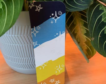 Aroace Pride Flag Bookmark
