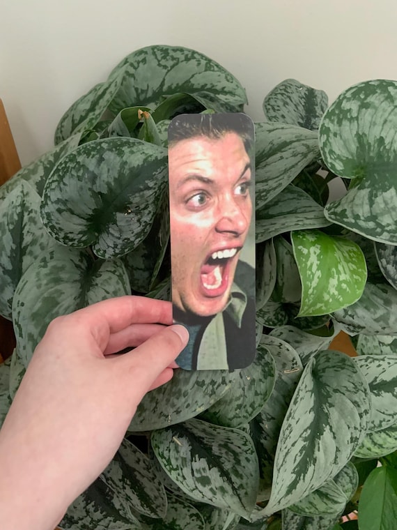 Dean Winchester Bookmark-Supernatural, Funny Dean Winchester Bookmark, Supernatural Bookmark, Supernatural Gift