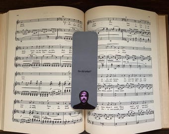 Crowley Supernatural Bookmark, Funny Gift, He Did What?