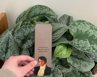 Mr. Darcy Lesezeichen, Stolz und Vorurteil, Geschenk für Buchliebhaber