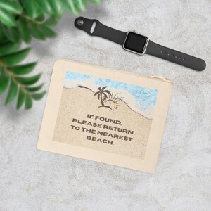 Travel Pouch, Zipper Pouch, Travel Accessory, Make-up Bag, Trendy Pouch, Gift for Travelers, Airport Lover