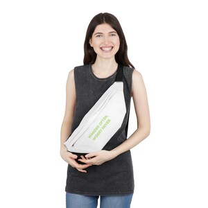 Adventure Fanny Pack, Travel Crossover Bag, Outdoor Gear, Festival Accessory, Hiking Waist Bag, Fashionable Belt Bag