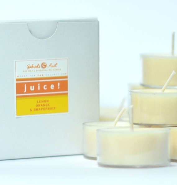 Items similar to Essential Oil Scented Tea Lights Pack of 10 You Pick