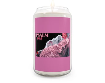 Psalm 46:5 Floral Wave Candle | 13.75oz Soy Candle