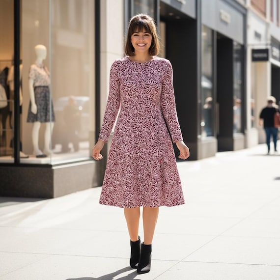 red winter midi dress A Winter Waltz Red Plaid Midi Dress, X-Small - The Mint Julep Boutique
