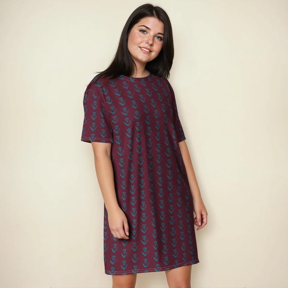 sachin and babi light blue dress Burgundy Casual Dress - Balloon Sleeve Mini Dress - Bodycon Dress