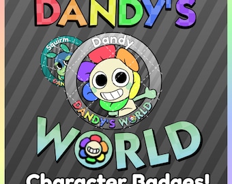 Dandy's World - personagebadges