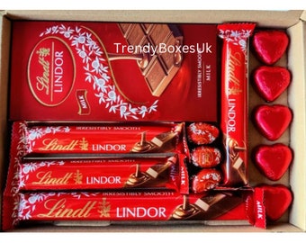 Coffret cadeau original de chocolats Lindt