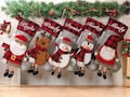 Personalized Family Christmas Stockings, Custom 3D Christmas Stockings, Holiday Decor, Embroidered Stockings With Name, Monogram Stocking product logo