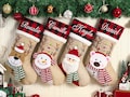 Personalized 3D Christmas Stockings, Custom Family Christmas Stockings, Holiday Decor, Embroidered Stockings With Name, Monogram Stocking