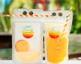 Adult Wine Slush Pouch | Just Add Champagne or Spirits | Frozen Cocktail Drink | 32 Flavors