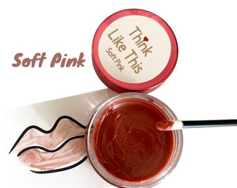 Glänzende Reparatur Soft Pink Lip Balm Jelly