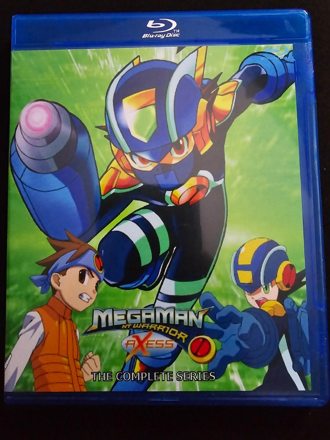 Megaman NT Warrior Axess the Complete Series Blu-ray - Etsy