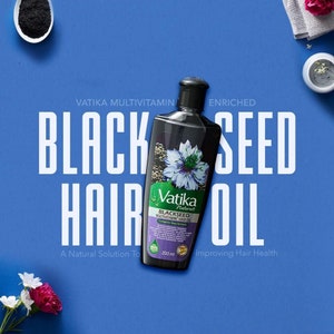 VATIKA ENRICHED - BLACKSEEDoil 200ML