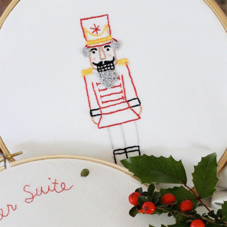 Embroidery pattern pdf the nutcracker suite  etsy Embroidery pattern pdf the nutcracker suite  etsy