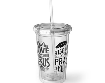 Positive Messages - Suave Acrylic Cup