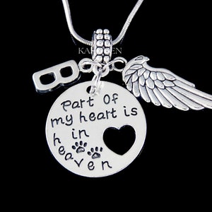 Personalisierter Anfangsbuchstabe Haustierverlust-Engelsflügel-Denkmalgeschenk-Erinnerungs-Liebes-Hundkatzen-Tatzen-Abdruck-Andenken-Halskette-Keychain-Schmucksachen