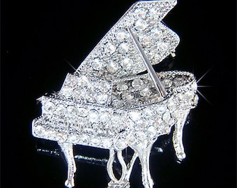 Vintage Swarovski Crystal Piano | Miniature Grand Piano | Crystal