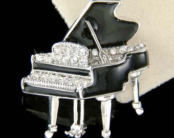piano brooch