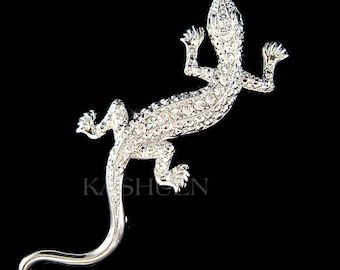 スワロフスキー スワンマーク ブラック、グリーン、クリアクリスタル