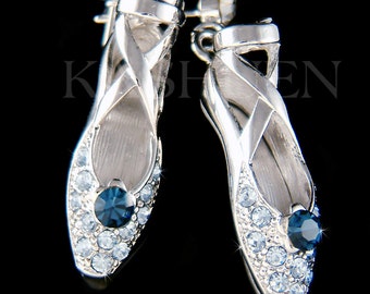 blue ballerina slippers