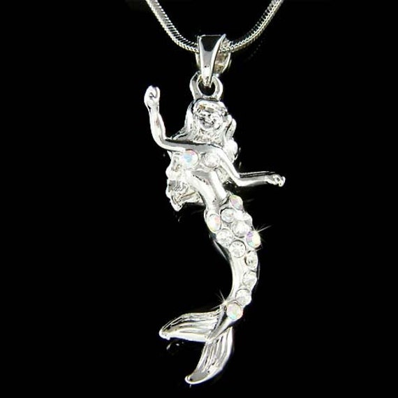 Swarovski mermaid necklace best sale