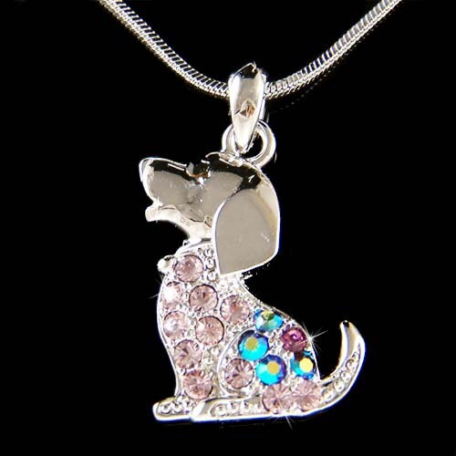Swarovski dachshund necklace outlet