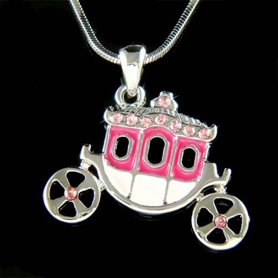 Pink Dream Wedding Swarovski Crystal Princess Royal Carriage