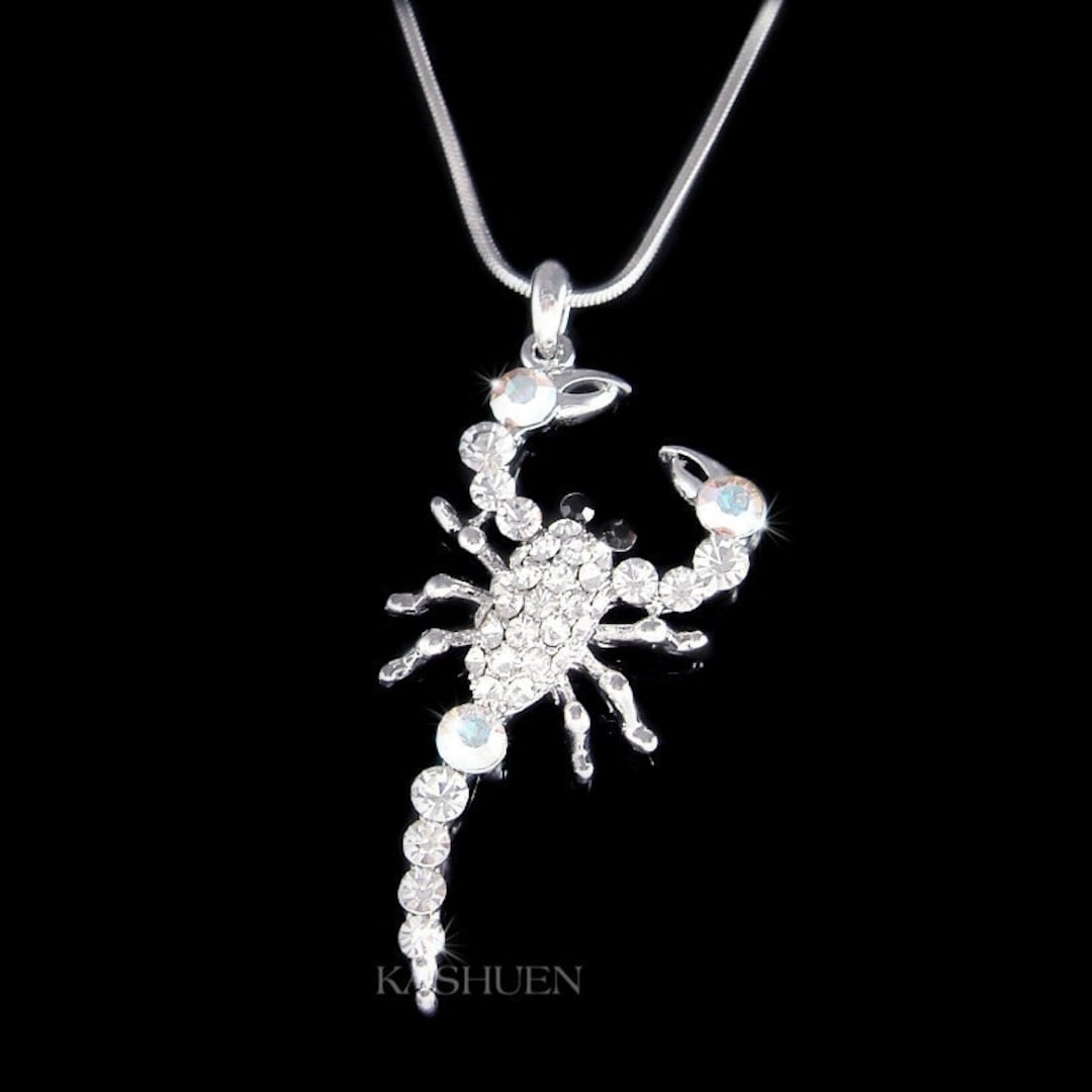 Swarovski Crystal Poisonous King Scorpion Scorpio Zodiac Bug