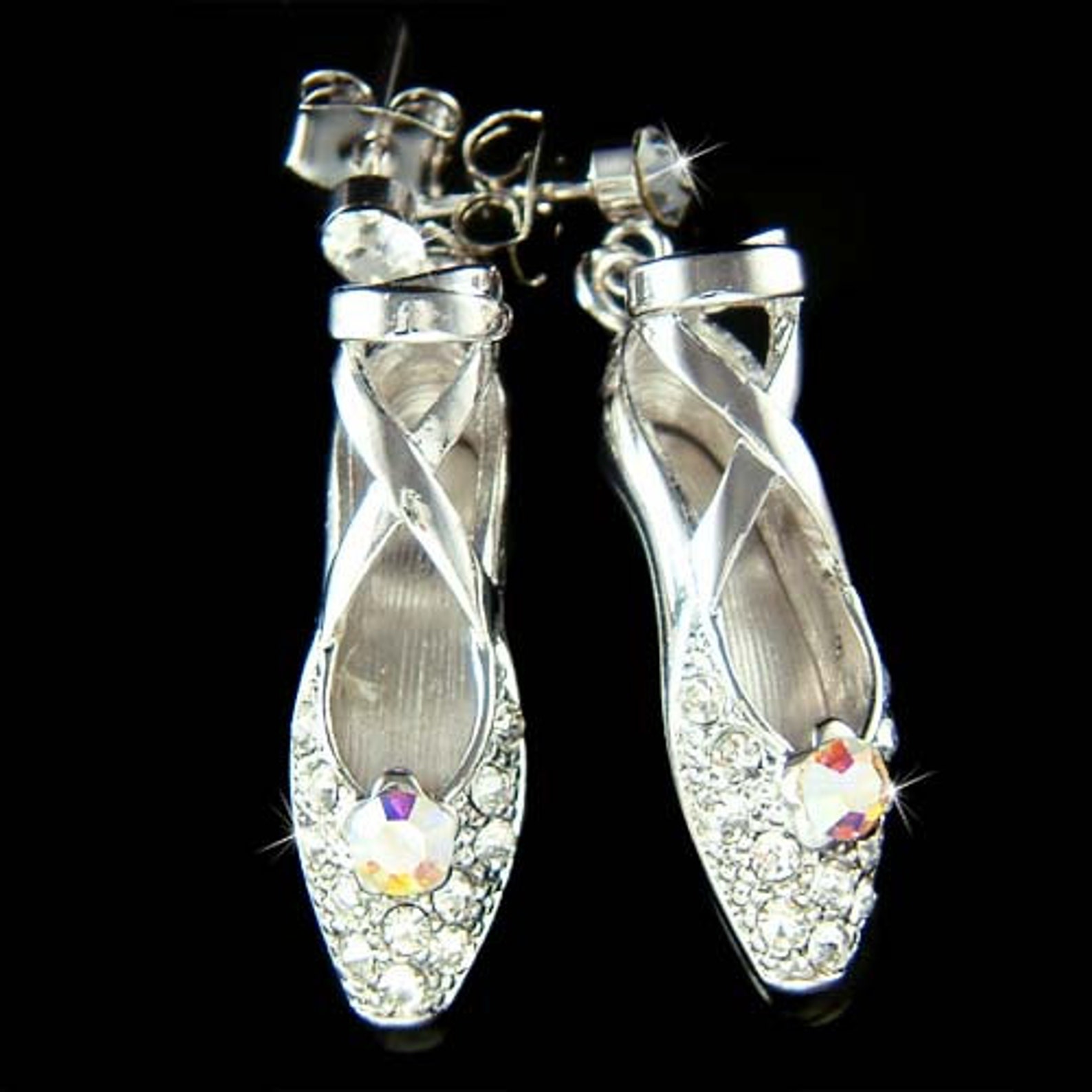 crystal ballet slippers