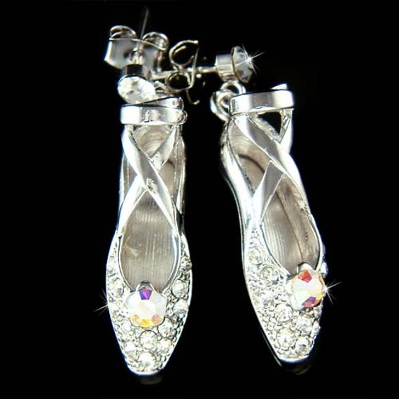 crystal ballet slippers